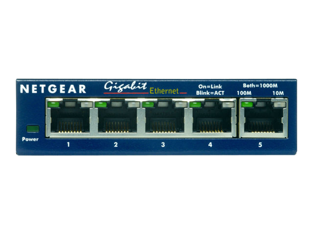 NETGEAR GS105 5-Port Gigabit Switch
