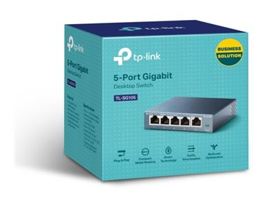 TP-Link TL-SG105 5-Port Metal Gigabit Switch
