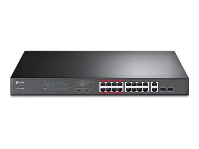 TP-Link TL-SL1218MP 16-Port PoE+ Switch
