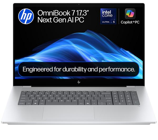 HP OmniBook 7 AI 17" Core Ultra 5 512GB Laptop Silver